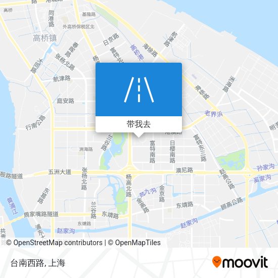 台南西路地图