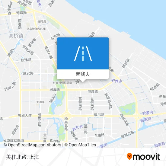 美桂北路地图