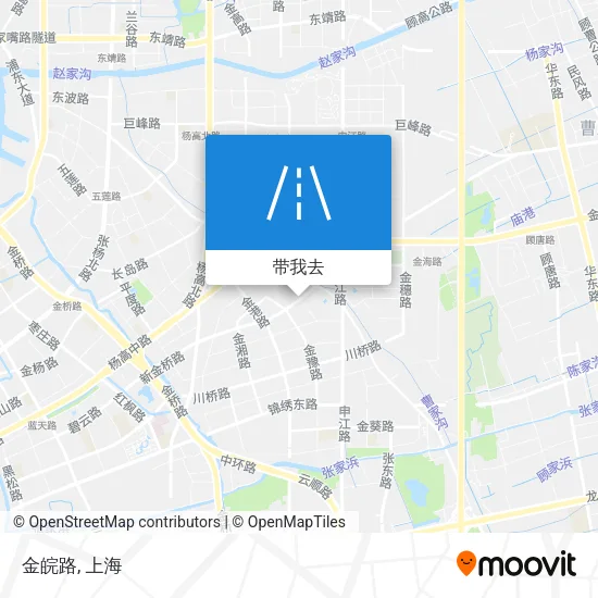金皖路地图