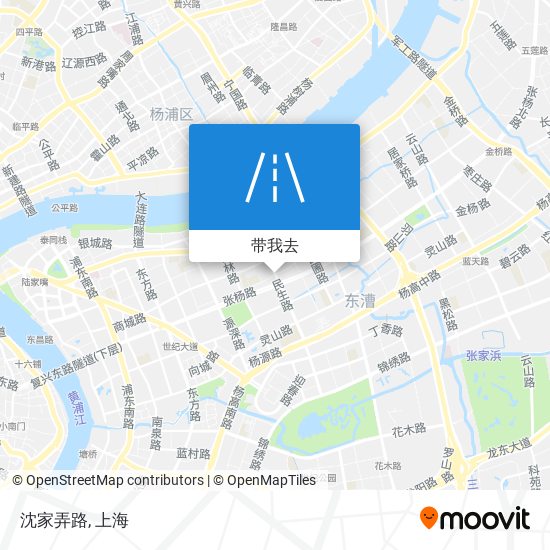 沈家弄路地图