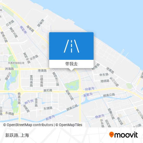 新跃路地图