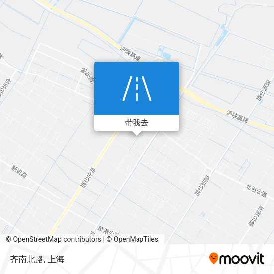 齐南北路地图