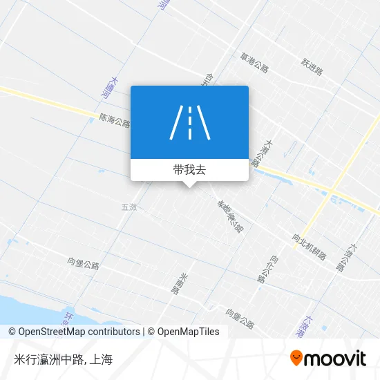 米行瀛洲中路地图