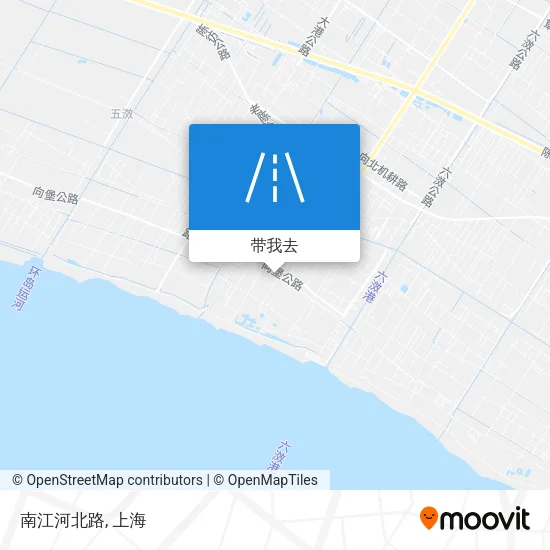南江河北路地图