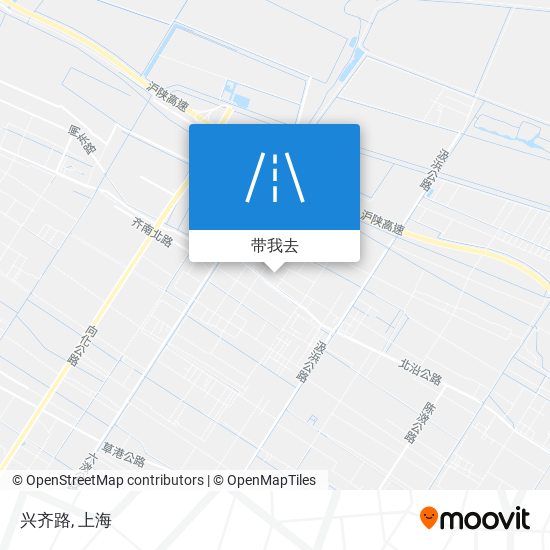 兴齐路地图