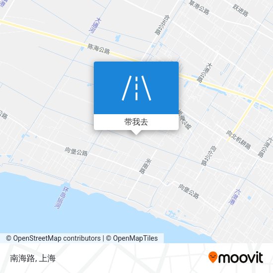 南海路地图