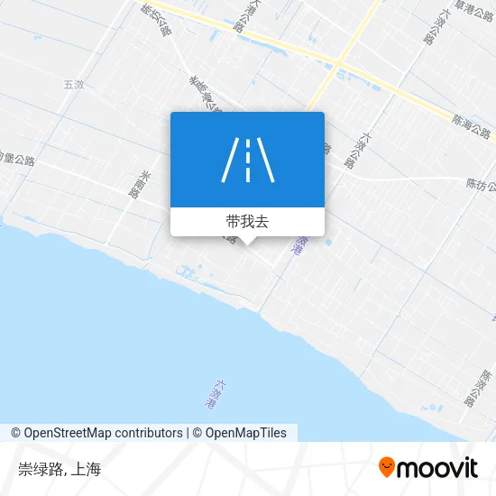 崇绿路地图