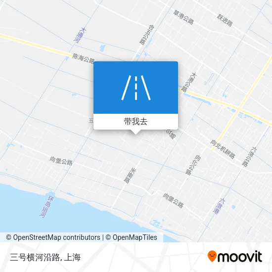 三号横河沿路地图