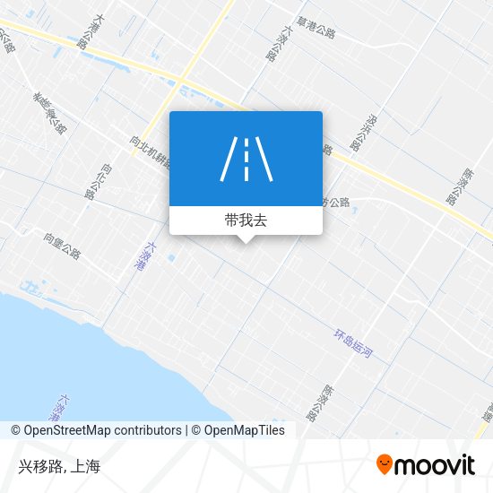 兴移路地图