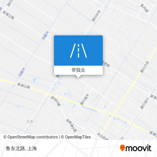 鲁东北路地图