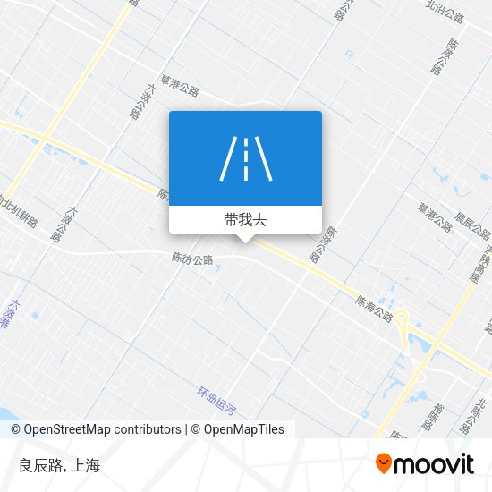良辰路地图