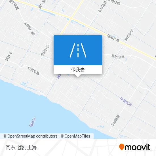 闸东北路地图