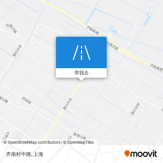 齐南村中路地图