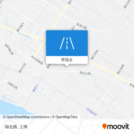 福仓路地图