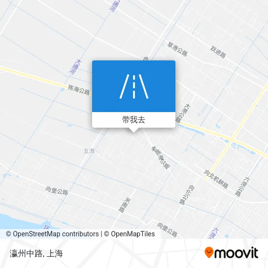 瀛州中路地图