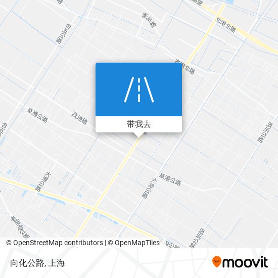 向化公路地图