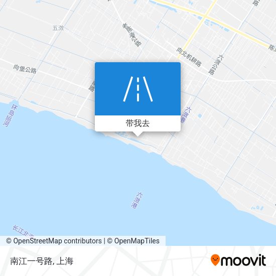 南江一号路地图