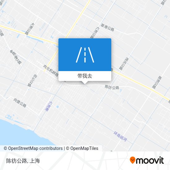 陈彷公路地图