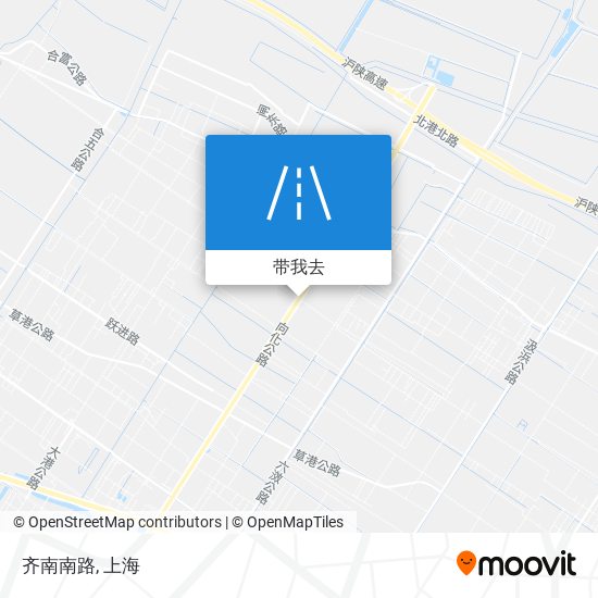 齐南南路地图