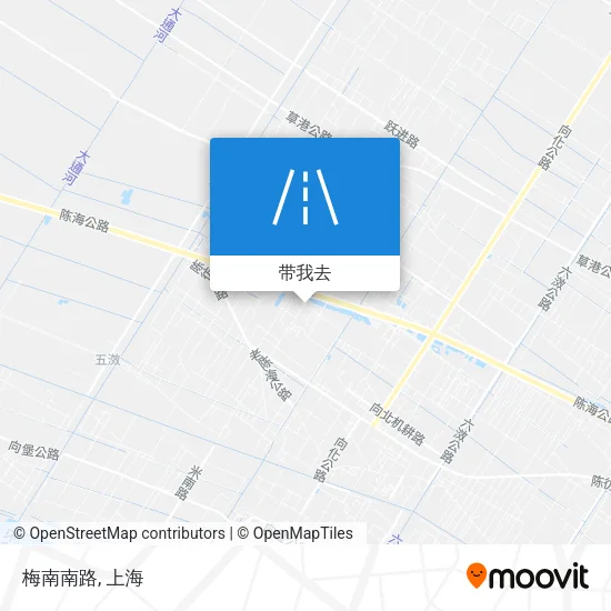 梅南南路地图