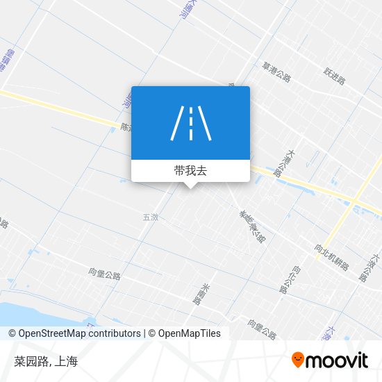 菜园路地图