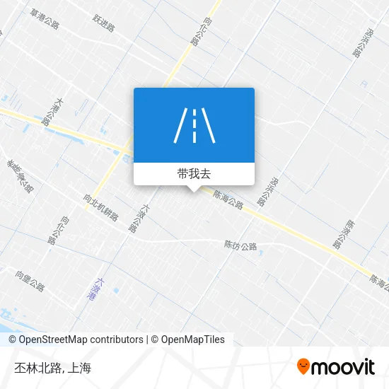 丕林北路地图