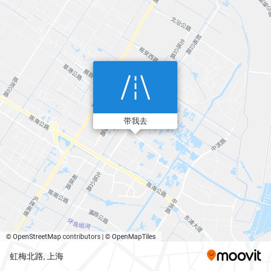 虹梅北路地图