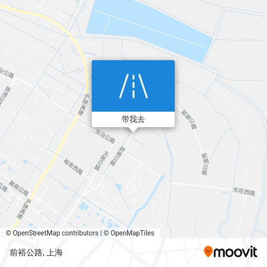 前裕公路地图