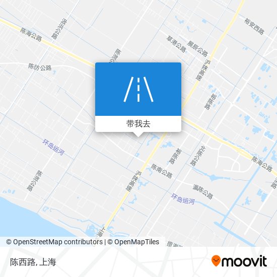 陈西路地图