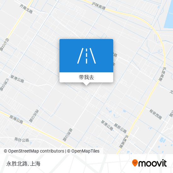 永胜北路地图