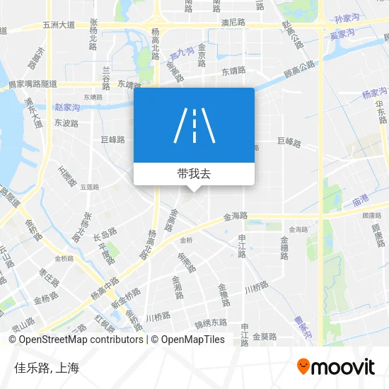 佳乐路地图