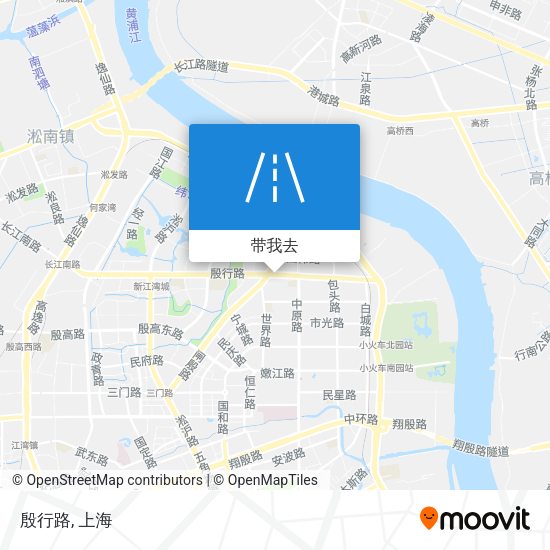 殷行路地图