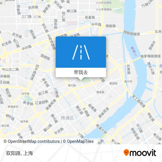 双阳路地图