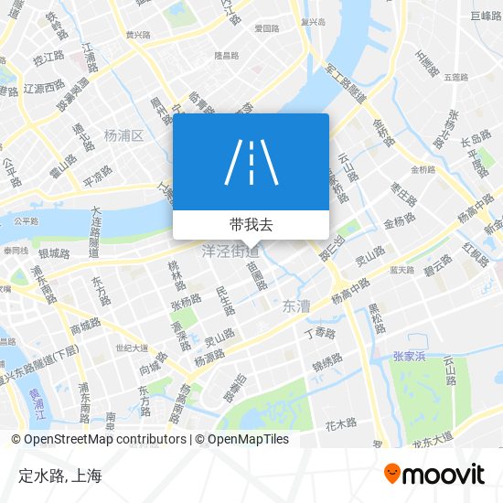 定水路地图