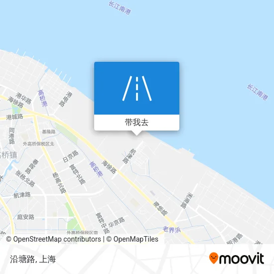 沿塘路地图