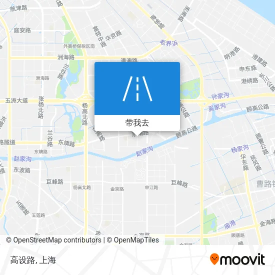 高设路地图