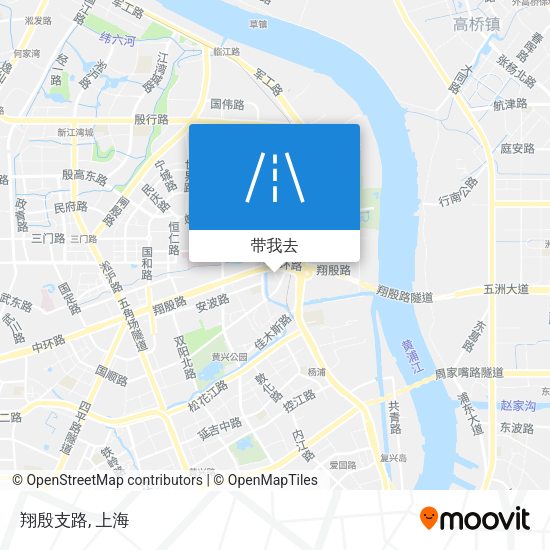 翔殷支路地图