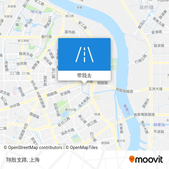 翔殷支路地图