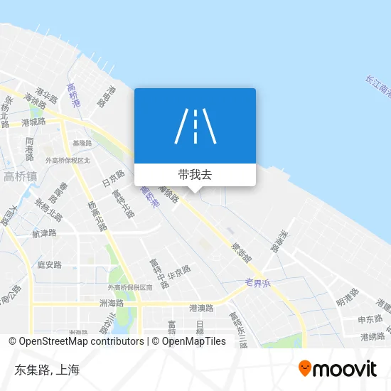 东集路地图