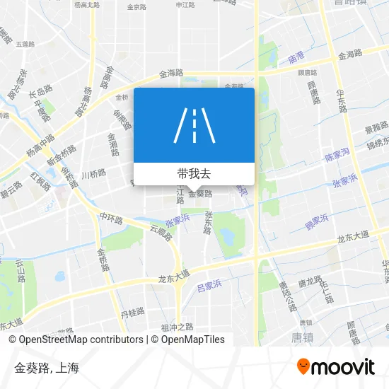 金葵路地图