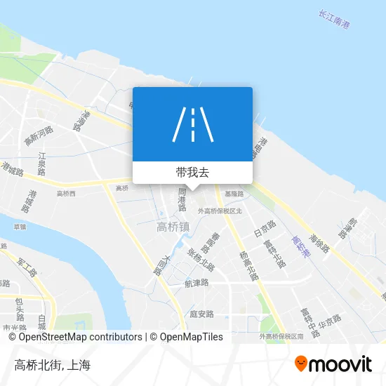高桥北街地图