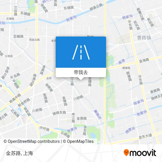 金苏路地图