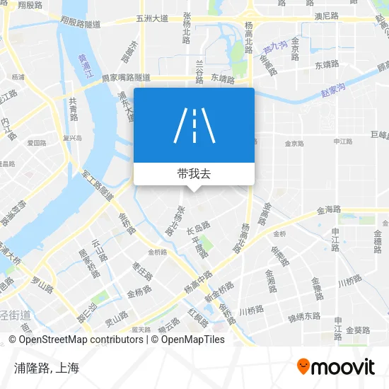 浦隆路地图