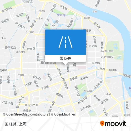 国栋路地图