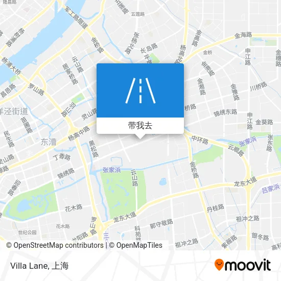 Villa Lane地图