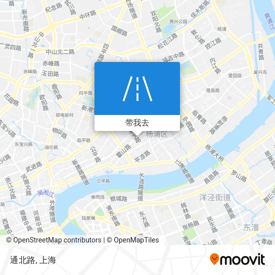 通北路地图