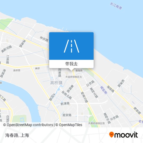 海春路地图