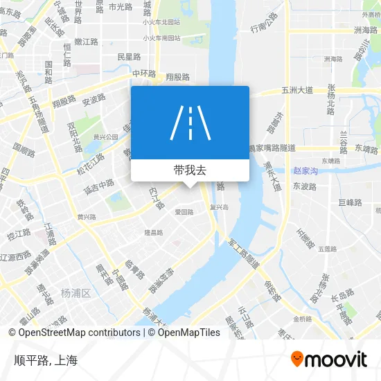 顺平路地图