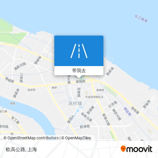 欧高公路地图