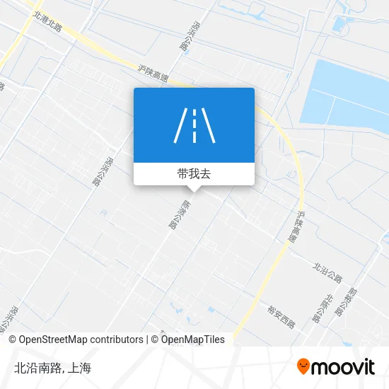 北沿南路地图